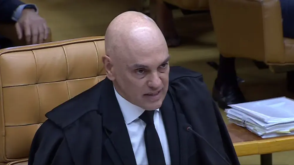 Moraes chama de “covarde e traiçoeira” articulação por sanções ao Brasil