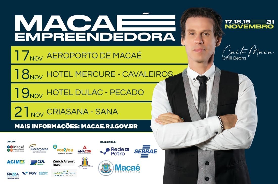A Semana Macaé Empreendedora 2025 está ON!